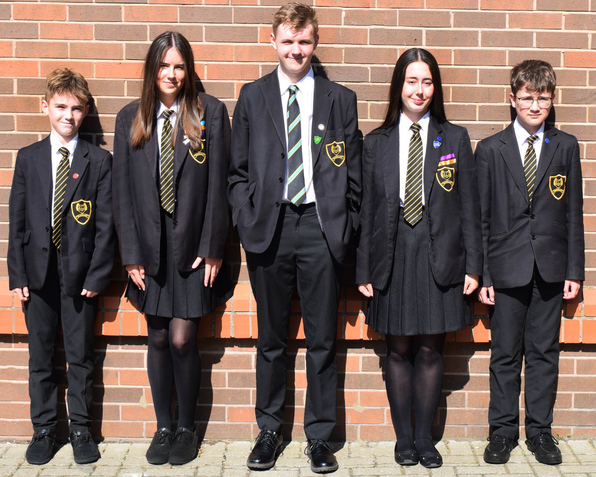 Banovallum School pupils in uniform